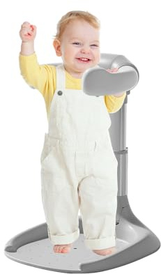 Badewannenhalterung für Babys, stehend, mit rutschfester Unterseite | Badewannensitz, rutschfest, höhenverstellbar, Armlehnen, Badewanne, Wickeltisch, Badezimmer