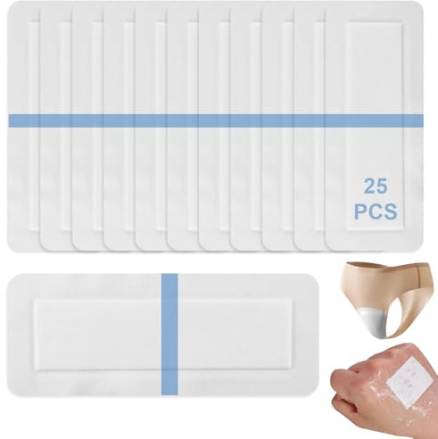 25 Stück 20 x 5 cm Wasserdicht Transparent Bandage, Pflaster Duschpflaster Groß Wasserdichtes, Duschpflaster Wasserfest, Transparent Waterproof Bandage, Tattoo Folie, für Schwimmen, Baden