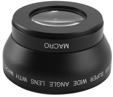 Huba 52mm 0.45x Wide Angle Lens with Macro Portion, Practical Photography Accessory, for Digital SLR Camera