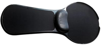 rongweiwang Repose-Bras Ergonomique et Repose-Poignets Confortable pour Ordinateur, idéal pour Le Gaming. Fixation Facile et réglable sur l'accoudoir d'une Chaise d'une Table.