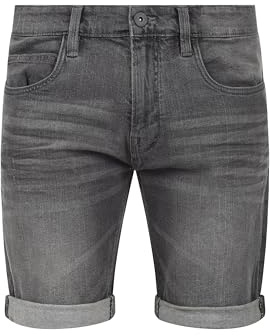 Indicode IDQuentin Herren Jeans Shorts Kurze Denim Hose