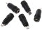 BIlinli 5 Pcs 5.5x2.1mm Femelle Jack à Micro USB Mâle Plug DC Adaptateur Connecteur Adaptateur