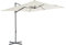 vidaXL Sombrilla Voladiza con Poste de Acero 300 cm Arena Toldo Parasol Jardín