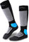 gipfelsport Skisocken für Kinder, Herren und Damen - Dicke Socken aus Merinowolle, warme Merino Snowboardsocken, 1x Paar Skistrümpfe, Schwarz, Größe 28-31