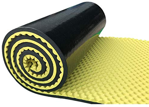 YNFNGXU Double-Layer-Composite-Gummi Ton Dämmplatte, Industrielärmreduzierung und Umweltschutz 1㎡ Recording Studio Schallabsorption Board (5 cm dick) (Color : B, Size : 1x2 m)