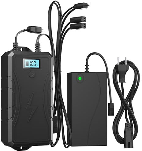NOPWOK 2500mah inclinable Meubles Banque de Batterie Chargeur de Banque de Batterie sans Fil Universel pour basculeur électrique, Fauteuil élévateur, pour Connexion à 2 Broches