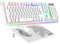 EMPIRE GAMING - Armor RF800 Wireless Ricaricabile Tastiera e Mouse QWERTY(Italiana-Layout)-Tastiera Senza Fili 2.4G RGB-Mouse 4800 DPI Con Tappetino per Mouse-PC PS4 PS5 Xbox One/Series Mac-Blanco