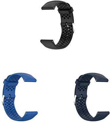 KAREN66 3 Stück Armband Kompatibel mit Polar Vantage M/Vantage M2 / Grit X/Grit X Pro Wechselarmbänder 22mm Uhrenarmband Sport Silikon Wechselarmband Ersatzarmband