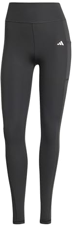 Adidas Damen Leggings Optime Stash Pocket High Waisted 7/8 Tights