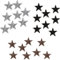 24Pcs Star Patches, GLADFRESIT Rhinestone Star Iron on Patches Adhesive Star Appliques Glitter Star Patches for Clothing Jeans Decoration Repair (1.57 inch)