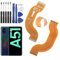 RongZy Flat Flex Kabel Kompatibel mit Samsung Galaxy A51 A515F Mainboard FlexKabel für Samsung Galaxy A51 A515F Mainboard-Verbindung Ersatz
