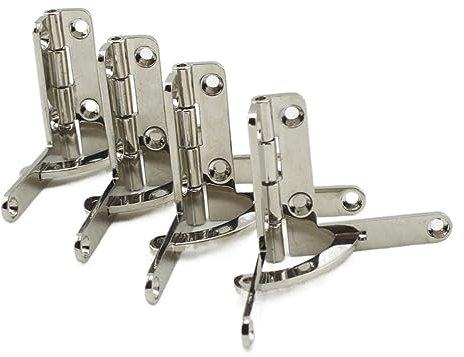 30 x 33 mm, 10 Stück, auf Lager, kleines Quadranten-Scharnier-Set aus Zinklegierung for Humidor-Boxen/Zigarrenetui, Twentysomething-Scharnier mit Schrauben (Color : Rose gold)