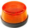 Carpeta Warnlicht mit Sirene * Rot, Blau, Orange oder Rosa * als Deko für Party und Kindergeburtstag | Blinkendes LED-Licht, 7x4cm, mit Batterien | Rundumleuchte, Edition: Orange, Baustelle