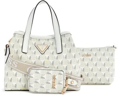 GUESS G Wave Mini Tote XS Stone Logo