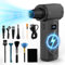 Sprifityy Elektrische-Staubgebläse-Druckluftspray,3-Gang 130000 U/min,Druckluft Compressed Air Duster,mit Zusatzbeleuchtung,Höhe Geschwindigkeit Jet Dry Dust Blower,Für PC Reinigungsset,Sofa,Auto