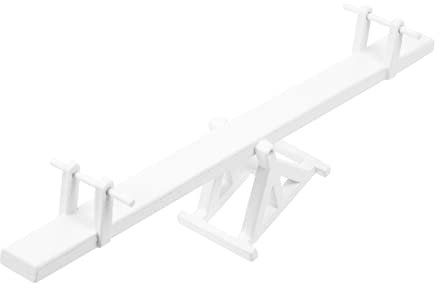 Abaodam Miniatur Wippe Modell Für Puppenhäuser Langlebiges Material Weiß Kleiner Dekoration Für Selbstgemacht Hauszubehör Und Fotorequisite