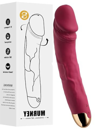 Vibradorador Mujer Juguetes Eróticos 10 * 10 Modos consoladores.. para mujer con vibración vibradorador clítoris Vibrador Punto G Masajeador de Clítoris Femenino Sexualmujer (23.30CM)