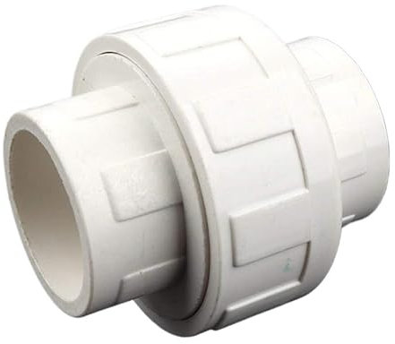 Raccord de tuyau d'eau, raccord de tuyau en PVC, 2 pièces/lot Cond 20 mm, 25 mm, 32 mm, 40 mm, 50 mm Connecteurs d'union en PVC Raccords de tube d'irrigation de serre Adaptateur de tuyau de réservoir