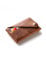 Crazy Horse Craft, Geldbörse Herren Portemonnaie Damen Kartenetui Folded Brown Wallet
