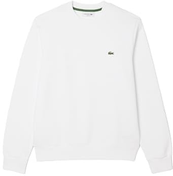 Lacoste Classic Fit Fleece Sweatshirt Maglia di Tuta Uomo (Pacco da 1)
