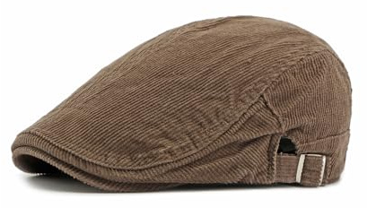 YAMEE Barett Mütze Winter Herren Cord,Baskenmütze Damen Klassische Retro-Stil,Schiebermütze Stilvolle & Bequeme,Malerhut Unisex Verstellbar,Newsboy Cap für Männer Outdoor-Sport