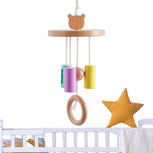 Kinderbett-Möbel – sensorisches Spielzeug aus Holz, Kinderbett – für Kinderzimmer, Wohnzimmer, Wand als Geschenk
