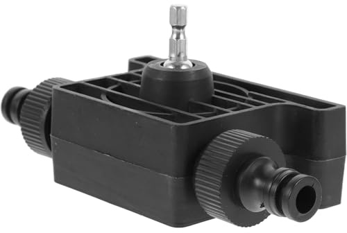 SHINEOFI Miniatur Wasserpumpe mit Elektrischer Bohrmaschinen Antrieb Selbstansaugende Pumpe für Brunnen und Hochwasser Flachabsaugung Tragbare Haushaltspumpe