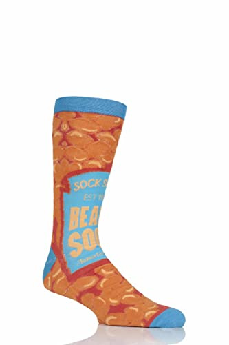 SockShop Lazy Panda Men's and Ladies' Bamboo Fun and Novelty Socks Pack of 1 Beanz 7-11