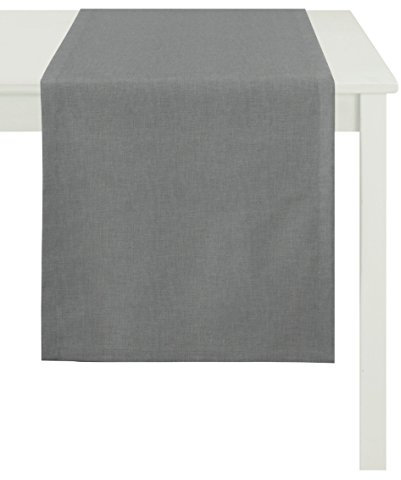 Apelt Alaska 48X150 Fb.88 Läufer, Polyester-Baumwolle, Anthrazit, 48 x 150 x 0.5 cm, 1 Einheiten