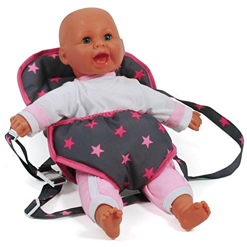 Bayer Chic 2000 - Puppentragegurt, Puppentrage, Puppenzubehör Sternchen Pink
