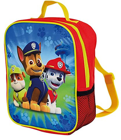 FUN HOUSE 005623 Patrol Rublle, Chase y Marcus - Mochila de Senderismo isotérmica para niños