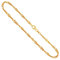 EDELIND Goldkette, Singapurkette Gelbgold 333 / 8K, Länge 65 cm, Breite 2.9 mm, Gewicht ca. 8.1 g., NEU