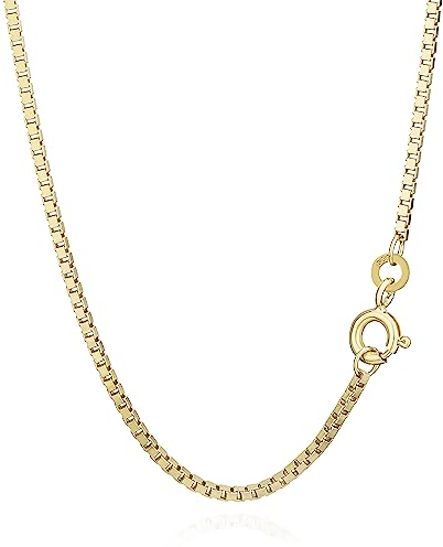 NKlaus 55cm Venezianerkette 333 Gelbgold 8 Karat elegante Halskette filigrante Breite 1,2mm Collier 4,25g schwer 9325
