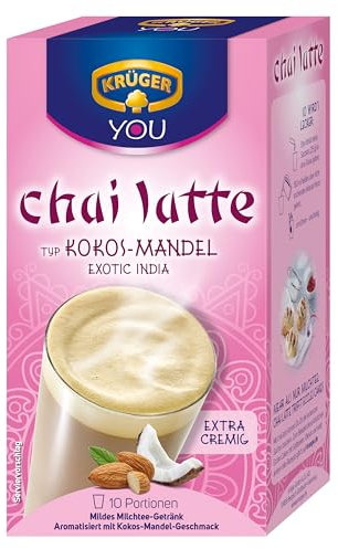 KRÜGER Chai Latte Exotic India Typ Kokos Mandel (1 x 0.25 kg)