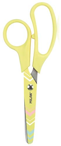 Blíster tijeras Basic Pastel Sugar Diamond amarillo