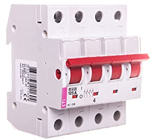 ETI Modularer Hauptschalter 4-polig,125A SV4125