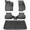 ELMASLINE 3D Gummimatten & Kofferraumwanne Set für BMW X1 2009-2015