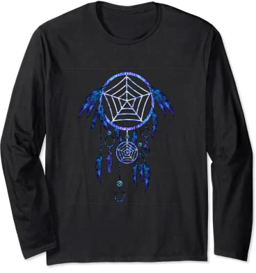 Traumfänger Indianerin Frauen Männer Mädchen Spirituell Kpop Langarmshirt