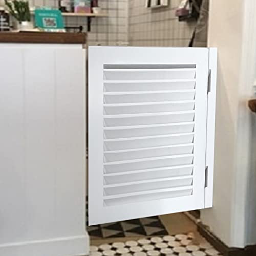 ViolaDresses Puerta Abatible Mostrador Blanco Retro Café Puertas Individuales Giratorias, Partición de Persianas de Entrada Puerta de Salón de Media Cintura, Puerta de Mayordomo de Baño Personalizada