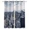SJSXWQN Vorhang Graues New York City Gardinen mit Ösen Vorhang Blickdicht Thermo Verdunklungsvorhänge Schiebegardinen für Schlafzimmer Wohnzimmer H 200 x B 140 cm 2er Set