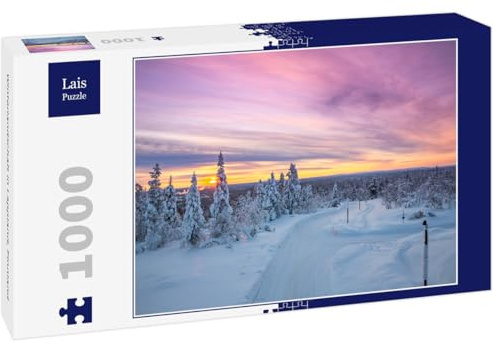 Lais Puzzle Winterlandschaft in Lappland, Finnland 1000 Teile