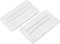 Grille Aeration Rectangulaire, Grille Ventilation, Couvercle de Ventilation pour Camping-car, 2 Grilles de Sortie d'aération en ABS avec Vis pour Bureau de bateau. (WHITE)