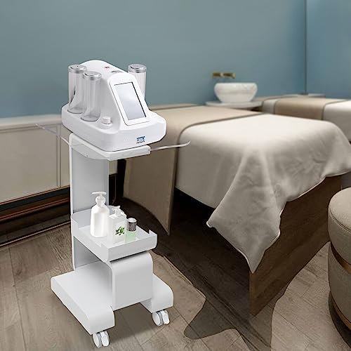 Salon Trolley Friseurwagen Arbeitswagen Schönheit Kosmetikwagen Rollwagen Beauty Salon Desktop Trolley Beauty Rollwagen 20KG Weiß