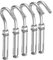 Concrete Wall Hook, 304 Stainless Steel Opening Expansion Hook Wear Resistant Anti Corrosion Anti Rust Hook Expansion Hooks Concrete Block Anchors for Concrete Wall(M6)
