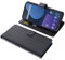 foto-kontor Housse Compatible avec Fairphone 5 Style Livre Noir Coque de Protection Portefeuille