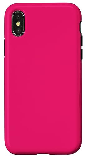 iPhone X/XS Hot Pink Case
