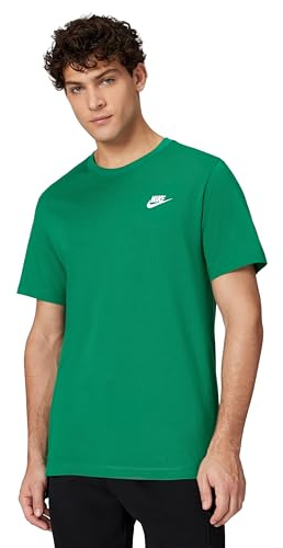 Nike AR4997-365 Nike Sportswear Club T-Shirt Uomo Malachite Taglia L