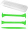 CGEAMDY 3 Stück Autofolien-Installationswerkzeug, Autofolierung Mikro-Rakel-Set, Fensterfolien-Installationsset Vinyl Wrap Tool Kit, Wrapping-Rakel(Grün)