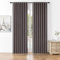 Joydeco Vorhänge mit Verdeckten Schlaufen 2er Set,H 228 x B 167 Grau Verdunkelung Blickdicht Lang Vorhang Stangendurchzug Polyester Gardinen Blackout Curtains Schlafzimmer Wohnzimmer