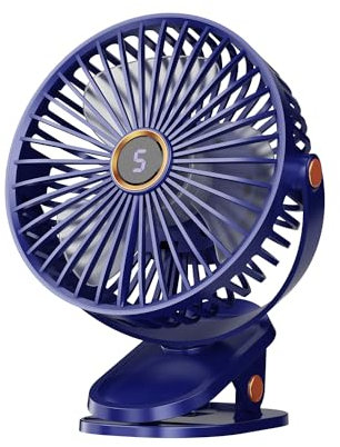 AbuDodo Tischventilatoren, Clipventilator - Blau
